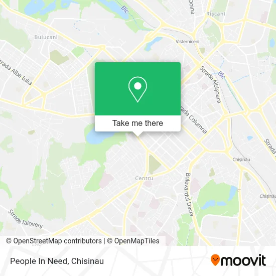 People In Need map