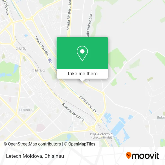Letech Moldova map