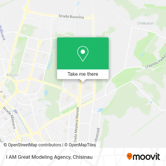 I AM Great Modeling Agency map