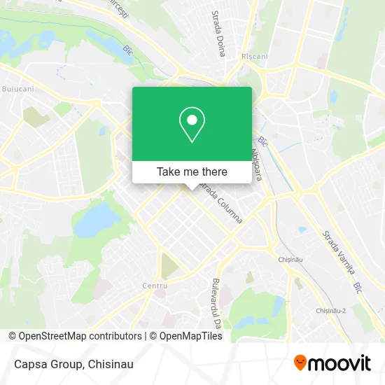 Capsa Group map