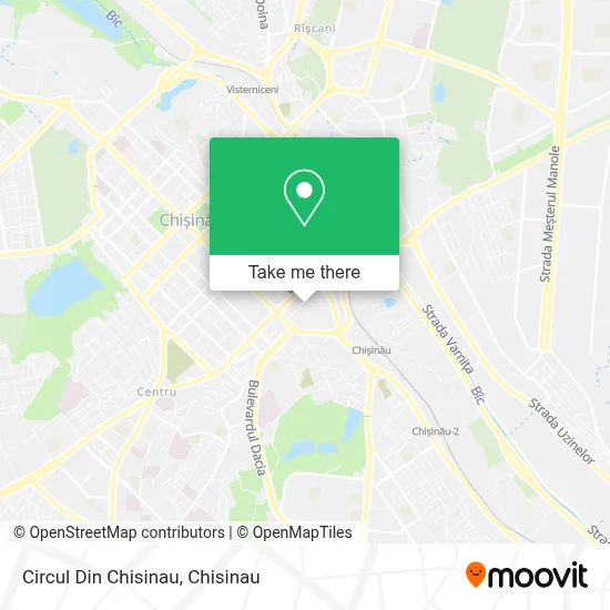 Circul Din Chisinau map