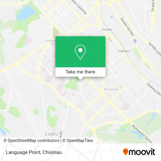 Language Point map