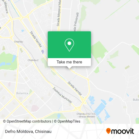 Defro Moldova map