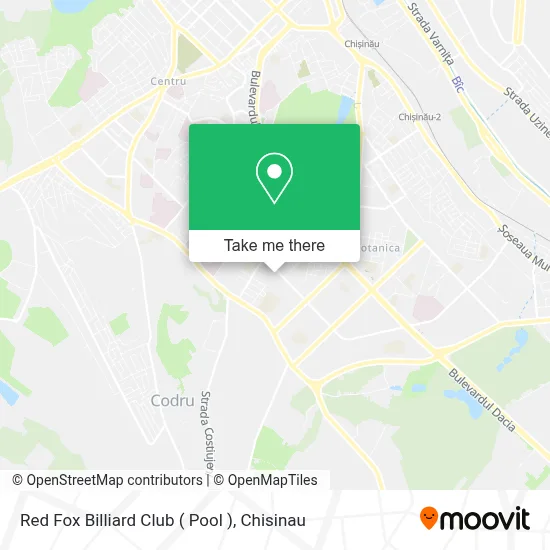 Red Fox Billiard Club ( Pool ) map