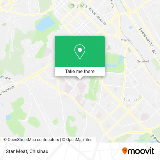 Star Meat map