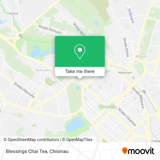 Blessings Chai Tea map