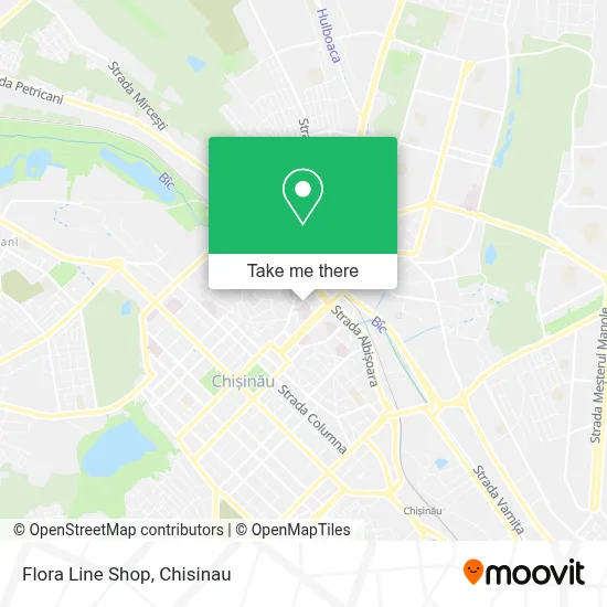 Flora Line Shop map