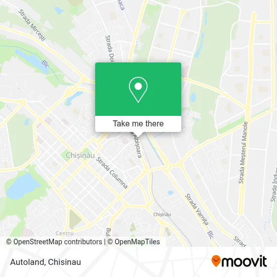 Autoland map