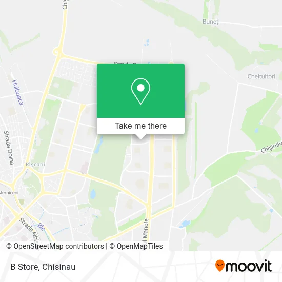 B Store map