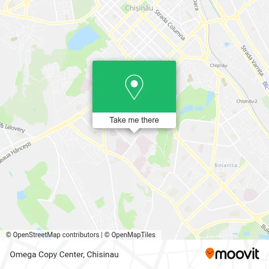 Omega Copy Center map