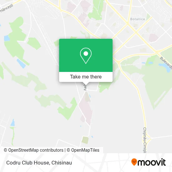 Codru Club House map