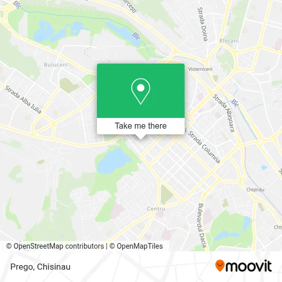 Prego map