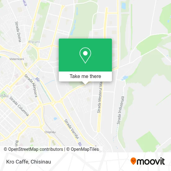 Kro Caffe map