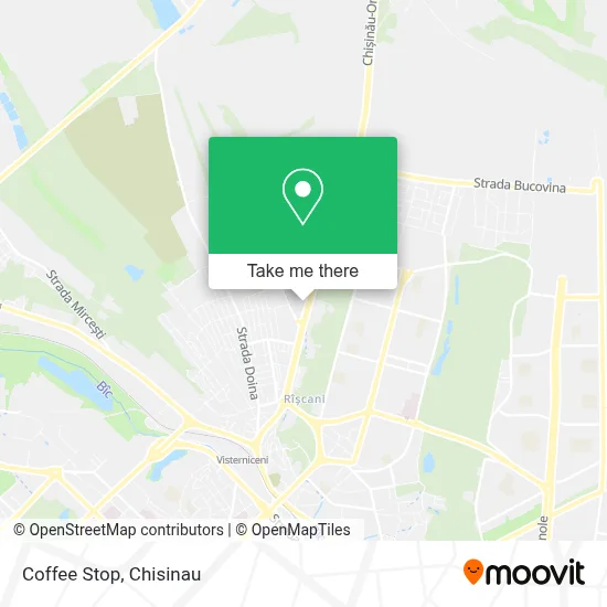 Coffee Stop map