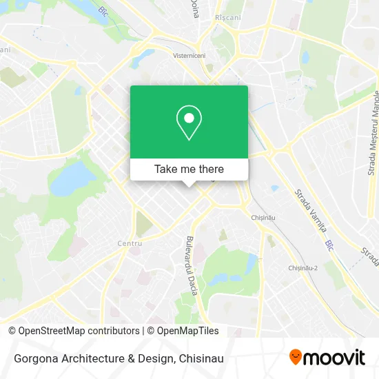 Gorgona Architecture & Design map