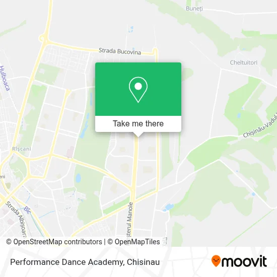 Performance Dance Academy map