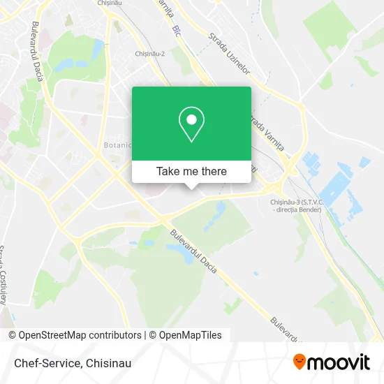 Chef-Service map