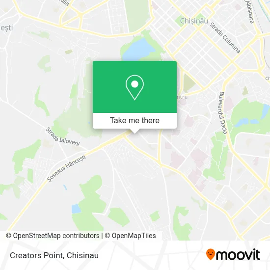 Creators Point map