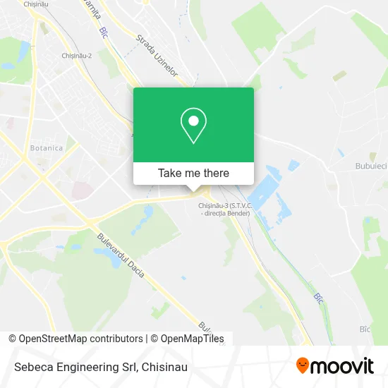 Sebeca Engineering Srl map