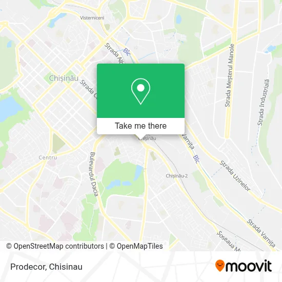 Prodecor map