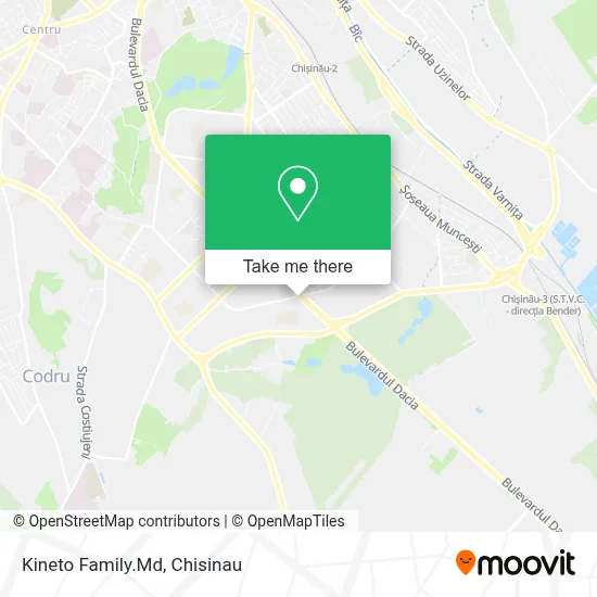 Kineto Family.Md map