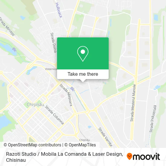 Razoti Studio / Mobila La Comanda & Laser Design map