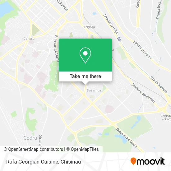 Rafa Georgian Cuisine map