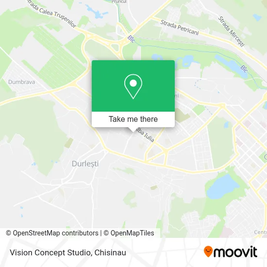 Vision Concept Studio map