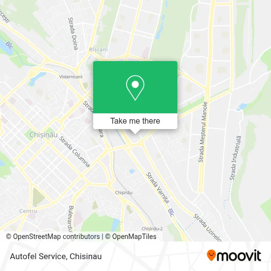 Autofel Service map