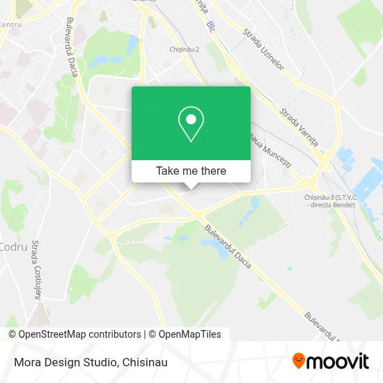Mora Design Studio map