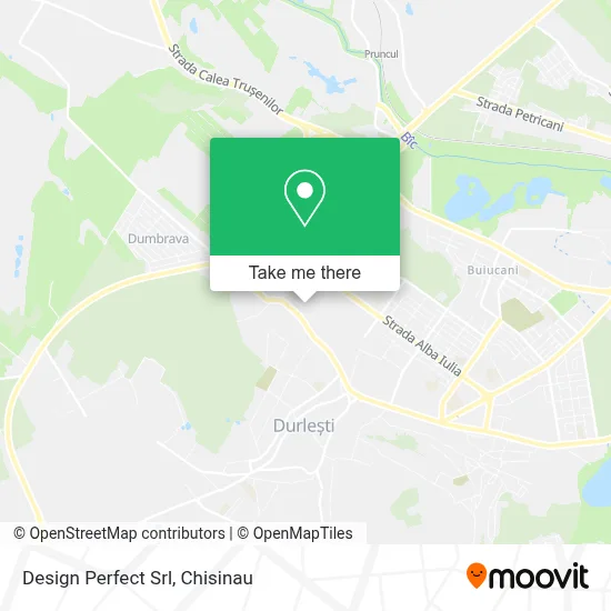 Design Perfect Srl map