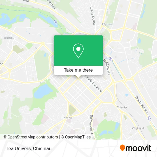 Tea Univers map