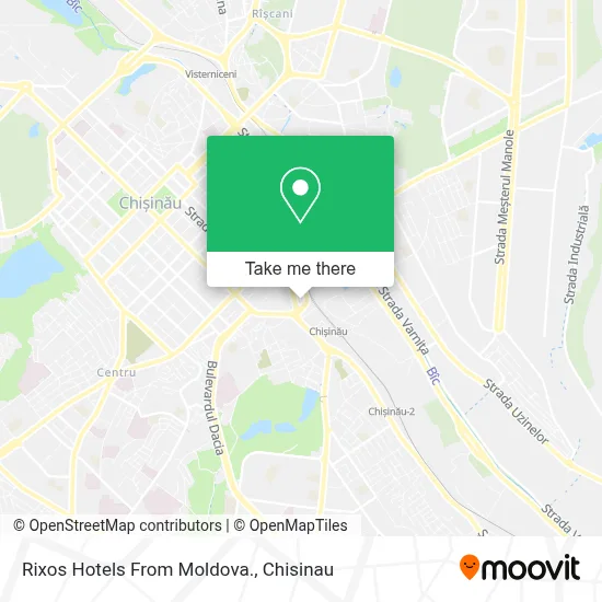 Rixos Hotels From Moldova. map