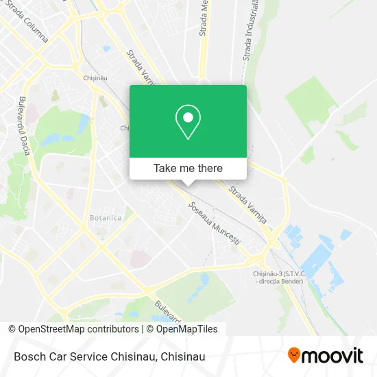 Bosch Car Service Chisinau map