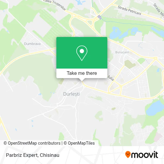 Parbriz Expert map