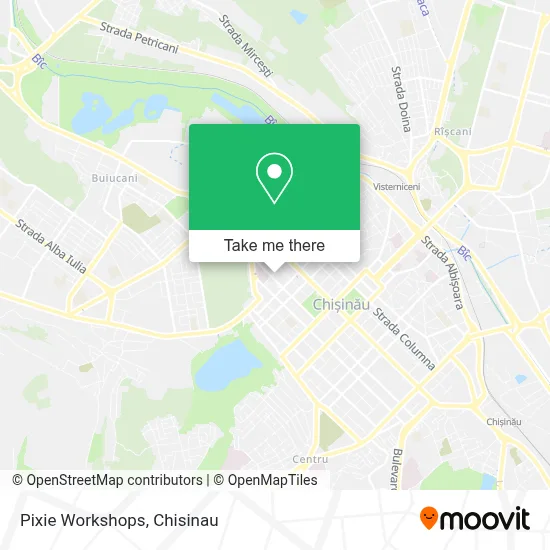 Pixie Workshops map