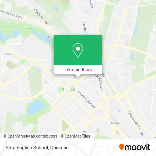 Step English School map