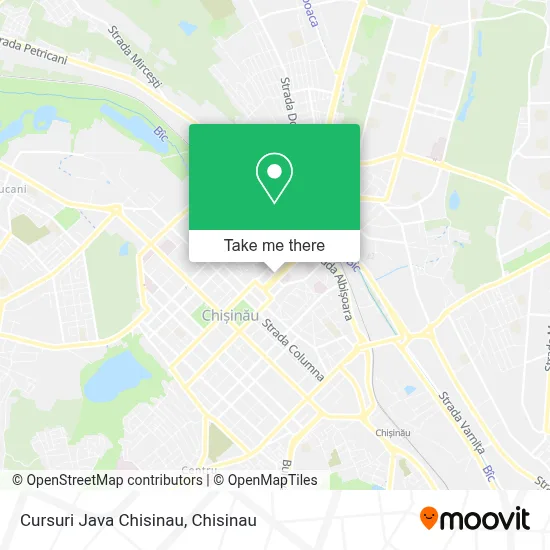 Cursuri Java Chisinau map