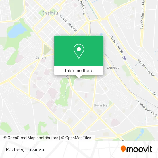 Rozbeer map