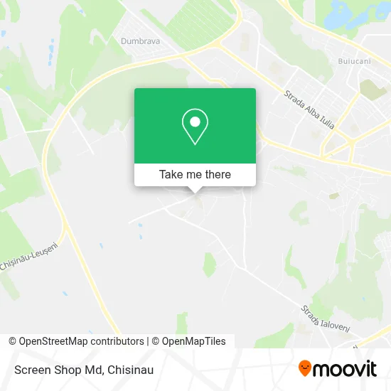 Screen Shop Md map