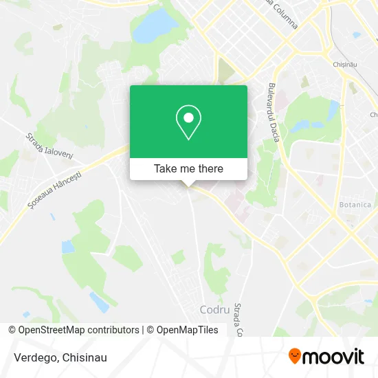 Verdego map