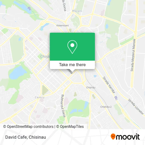 Caffe David map
