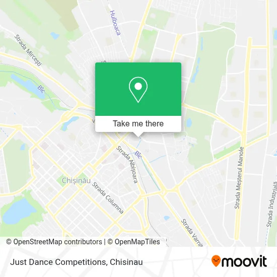 Just Dance Competitions map