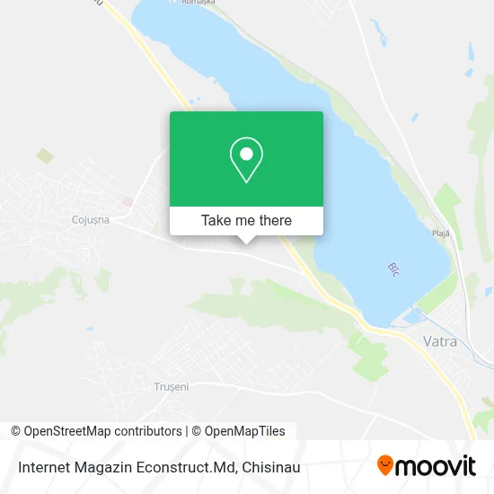 Internet Magazin Econstruct.Md map