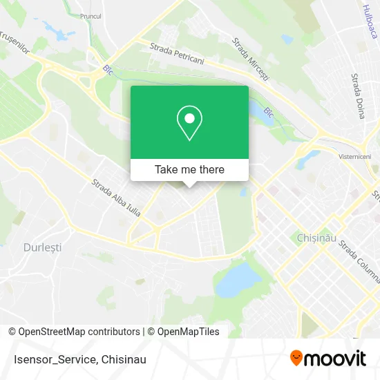 Isensor_Service map