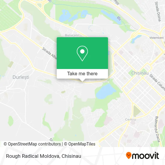 Rough Radical Moldova map