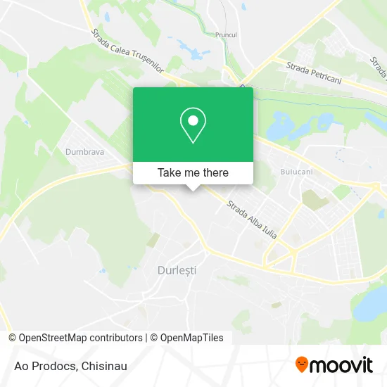 Ao Prodocs map