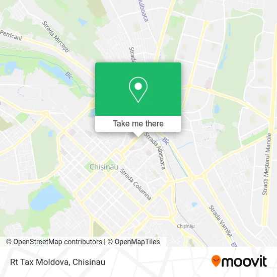 Rt Tax Moldova map