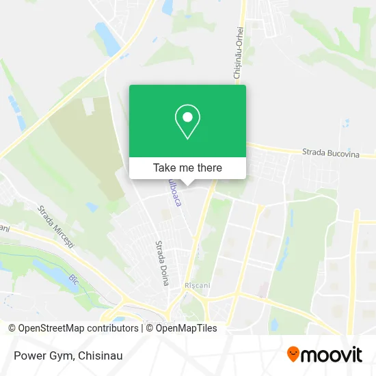 Power Gym map