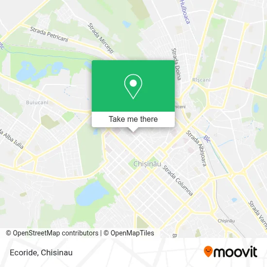 Ecoride map
